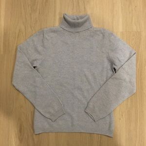 Light Blue Benetton Turtleneck Sweater